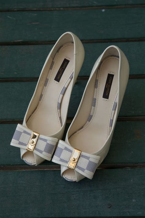 louis vuitton blue wedding shoes